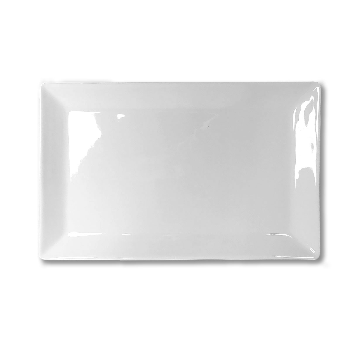 Platter White Rectangle 9